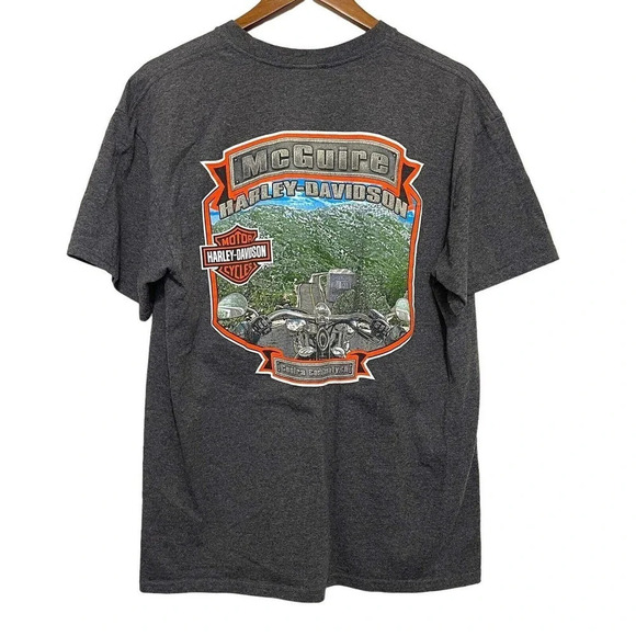 Harley-Davidson McGuire Contra Costa County Shirt Size Large Motorcycle - Picture 1 of 7